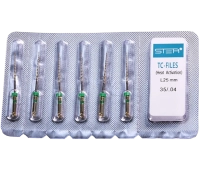 tc-files gold - файлы машинные 25 мм 35/04 (6 шт) stea