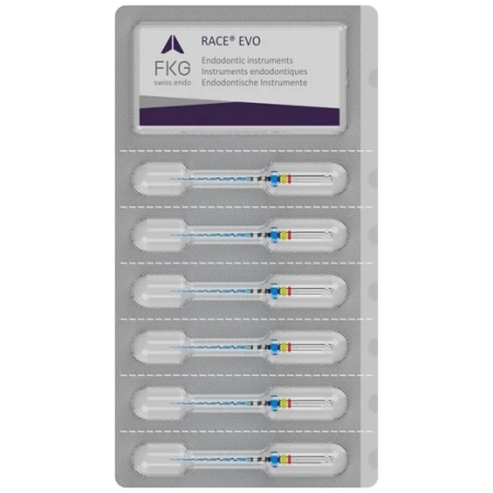 RaCe EVO файлы машинные 25 мм .04 №20 (6 шт) FKG