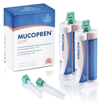 mucopren soft (normal pack) - для перебазировки а-силикон (soft 2х50мл) (kettenbach)