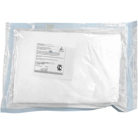 Комплект ПАРОДОНТОЛОГИЧЕСКИЙ стерильный 3 салфетки (70х80, 50х80, 50х80 с отверстием) Инмедиз