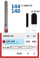 144140023 фреза твс - цилиндр - 023 красный насечка крестообразная мелкая. мет. сплавы пластмасса