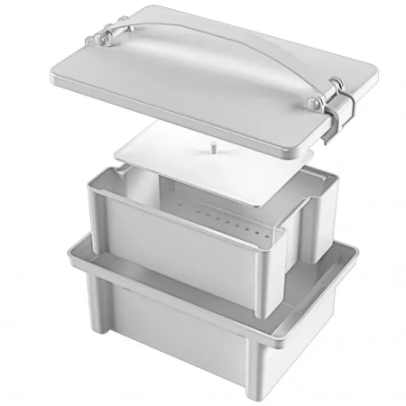 контейнер полимерный кдхт-01 елат герметичный 340 x 220 x 190 (5 л) еламед