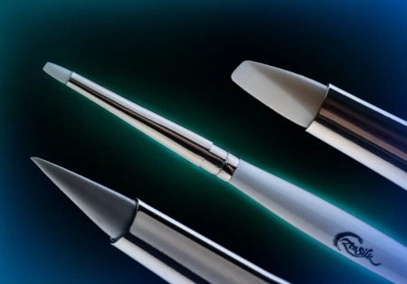 Набор кисточек силиконовых для моделирования ZenSilk (2 насадки + ручка) ZenGears