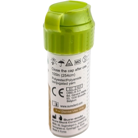 нить ретракционная sure-cord clean №00 - без пропитки, sure-endo