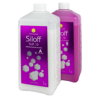 силикон дублирующий siloff 16 soft 1кг+1кг розовый крастехномед