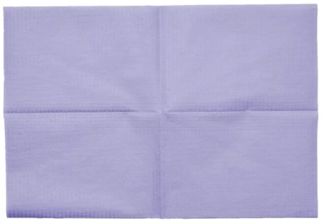 Салфетки нагрудные 2-х слойные "JNB" 33х45, Лаванда, 500 шт