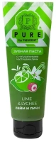 зубная паста pure by president лайм и личи 100г