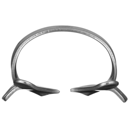 кламп для "раббердама" № 201 rubber dam clamp, dentech corporation