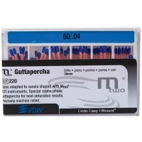 гуттаперчевые штифты 04 mtwo №40, 60шт., vdw