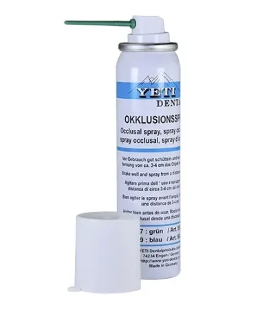 Спрей окклюзионный, белый, 75 мл, YETI DENTAL