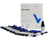 дентлайт - профессиональный набор, 12 шприцев по 4.5 грамма, "владмива"