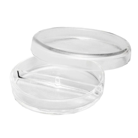 Чашка Петри 2-х секционная, d=100мм (ТК=12шт)