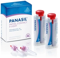 panasil initial contact x-light - 2карт*50мл+8 красных канюль ø 4.0мм (kettenbach)