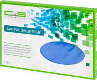 фартук защитный голубой large-iii 70*135см clean+safe