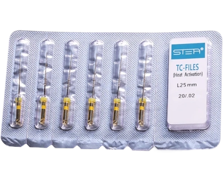TC-files Gold - файлы машинные 25 мм 20/04 (6 шт) Stea