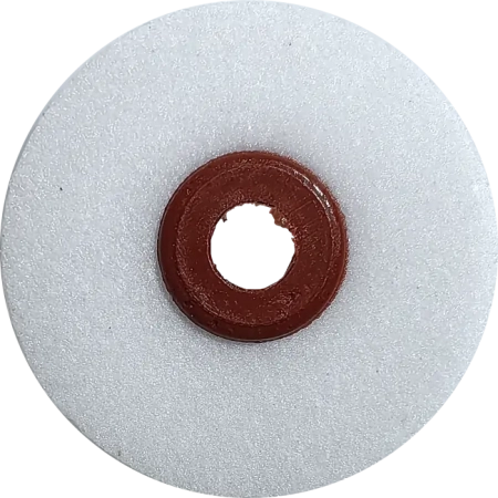полир диск шлифовальный "kagayaki roundflex" средний (коричн) d=12.6мм - 100шт (без дискодержателей)