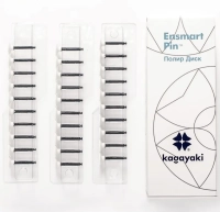 полир "kagayaki ensmart pin" - диск белый (силикон) µ 125 - пластиковый держатель, 30шт/уп