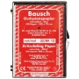 вк 12 артикуляционная бумага в пластиковом боксе, красная, 40мкм., 10*7см., 100л., bausch