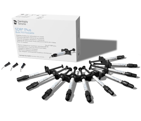 SDR PLUS Bulk Fill Syringe Eco Refill - текучий материал (10 шприцов по 1 г) Dentsply
