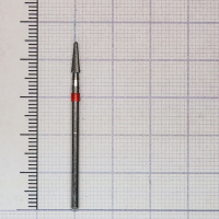 198140023 фреза твс - пика - 023 красный насечка крестообразная мелкая. мет. сплавы пластмасса   hor
