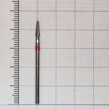 198140023 Фреза твс - пика - 023 красный насечка крестообразная мелкая. мет. сплавы пластмасса   HOR