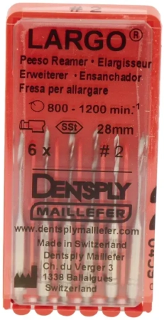 Ларго №2, 28мм, 6шт, Maillefer