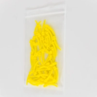 канюли-носики интраоральные charmflex light - жёлтые, 48шт., dentkist