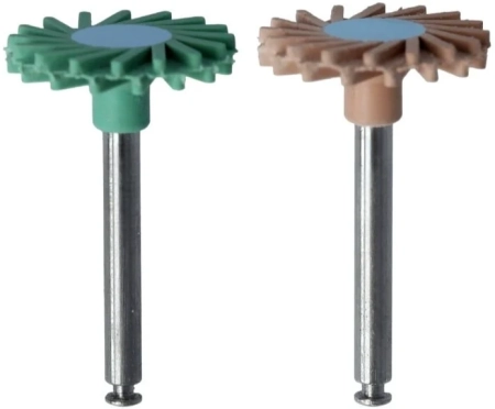 6w9549zr-mix диски (с прорезями) - набор полировка циркона, угловой наконечник, ø 14мм.