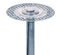 w934140 диск алмазный d=14mm двухсторонний, перфорированный, серый  horico