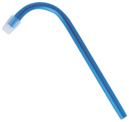 Слюноотсос со съемным наконечником синий (100 шт) Trevita