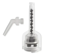 канюли core mixing tips (коричневые) - 50 штук, для core build-up resin, spident