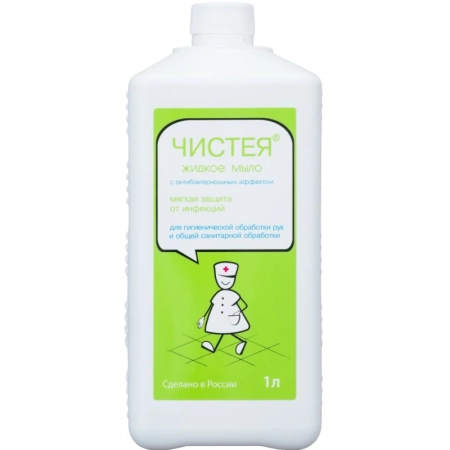Чистея - мыло жидкое с антибактериальным эффектом, 1л для УМР
