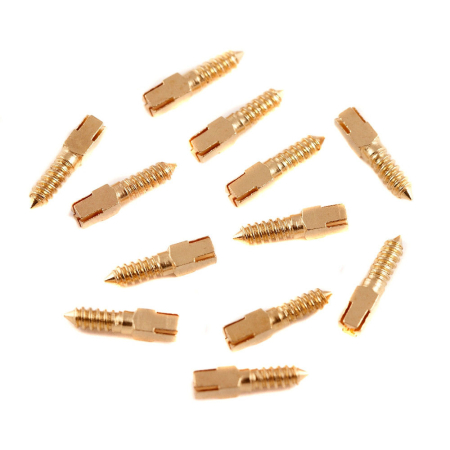 Штифты позолоченные L4, 12шт., H.Nordin