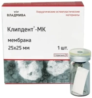 клипдент-мк (мембрана 25х25х0.2мм), владмива