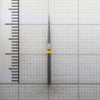 fg166f012 бор алмазный fg - конус остроконечный - 012 желтый horico