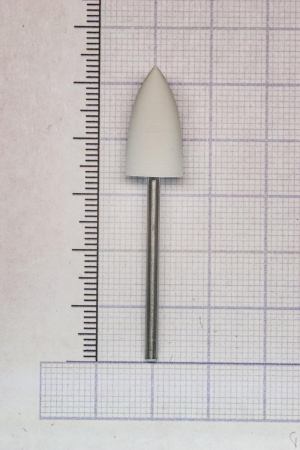 H9862 Конус полировальный - Белый - для окончательной полировки пластмасс до зеркального блеска, HO