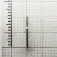 fg273g012 бор алмазный fg - пламя закругленное - 012 зеленый horico