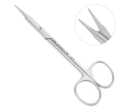 Ножницы хирургические прямые Stevens, 11.5см, HLW (Германия)