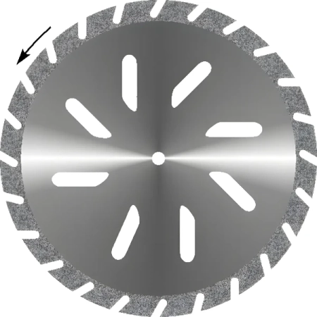 Диск алмазный Гипс косая прорезь, диаметр 45 мм (1 шт) Агри