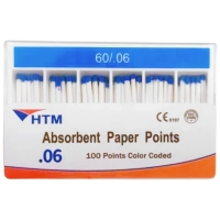 штифты бумажные 06 №60 (100 шт) htm dent