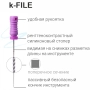 k-files / к-файлы ручные 21 мм №40 (6 шт) geosoft