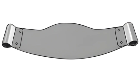 1.302(т.35). матрицы плоские металлические замковые (средние), 12шт., тор вм