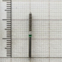 fg131g016 бор алмазный fg - цилиндр остроконечный - 016 зеленый horico