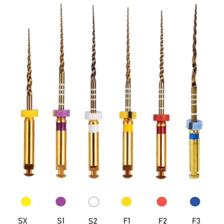 Gold-Taper / Голд-Тейпер файлы машинные 31 мм SX-F3 (6 шт) Geosoft