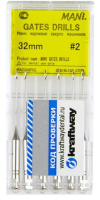 gates drills mani - сверла машинные, 6шт, 32 мм. №2