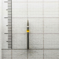 fg247f012 бор алмазный fg - пламя заостренное - 012 желтый horico