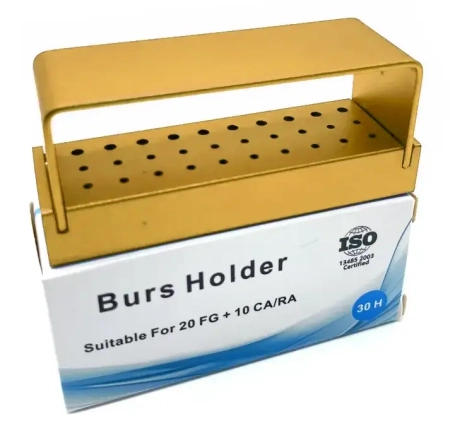 Термоблок для боров металлический, автоклавируемый 20FG+10RA (золотой) Jaan