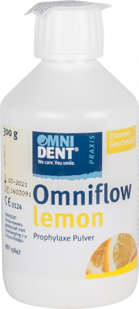 Порошок профилактический Omniflow, вкус: лимон, 300г., OMNIDENT