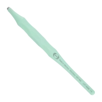 ручка для зеркала ergoform м2.5, мятный, 135 мм, анатомическая, пластиковая (1 шт) hahnenkratt