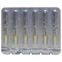 reamers (дрильборы) pro-endo 25 мм, №15, 6 шт, vdw